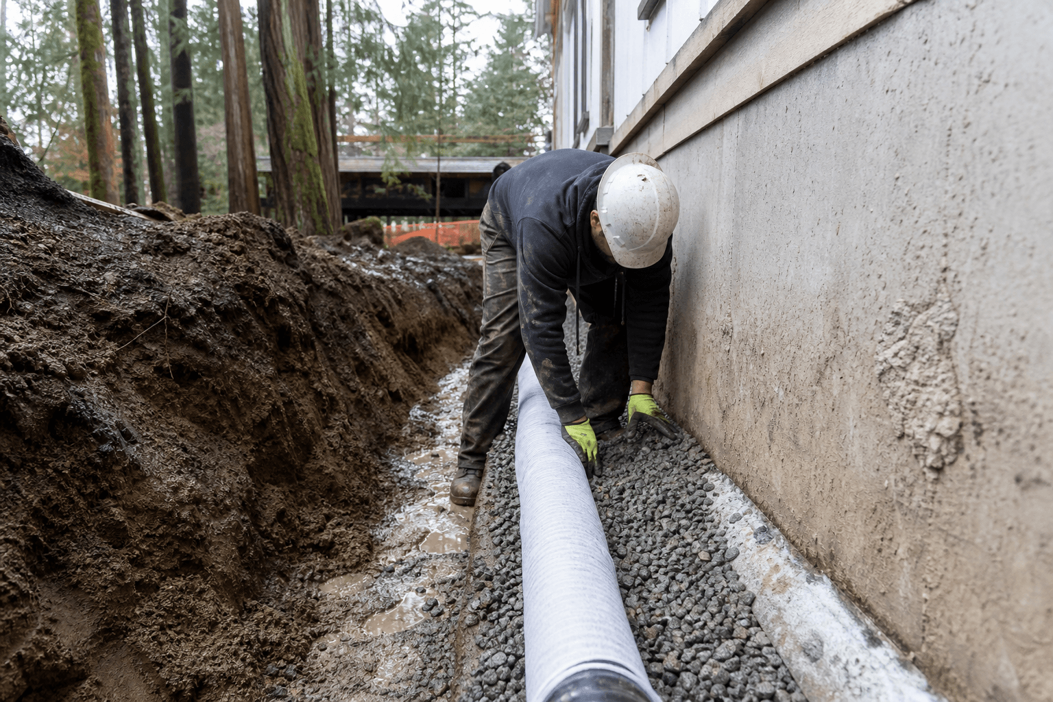 Perimeter Drainage Systems in Vancouver — professional foundation repair